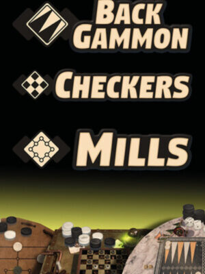 Backgammon + Checkers + Mills1 cover