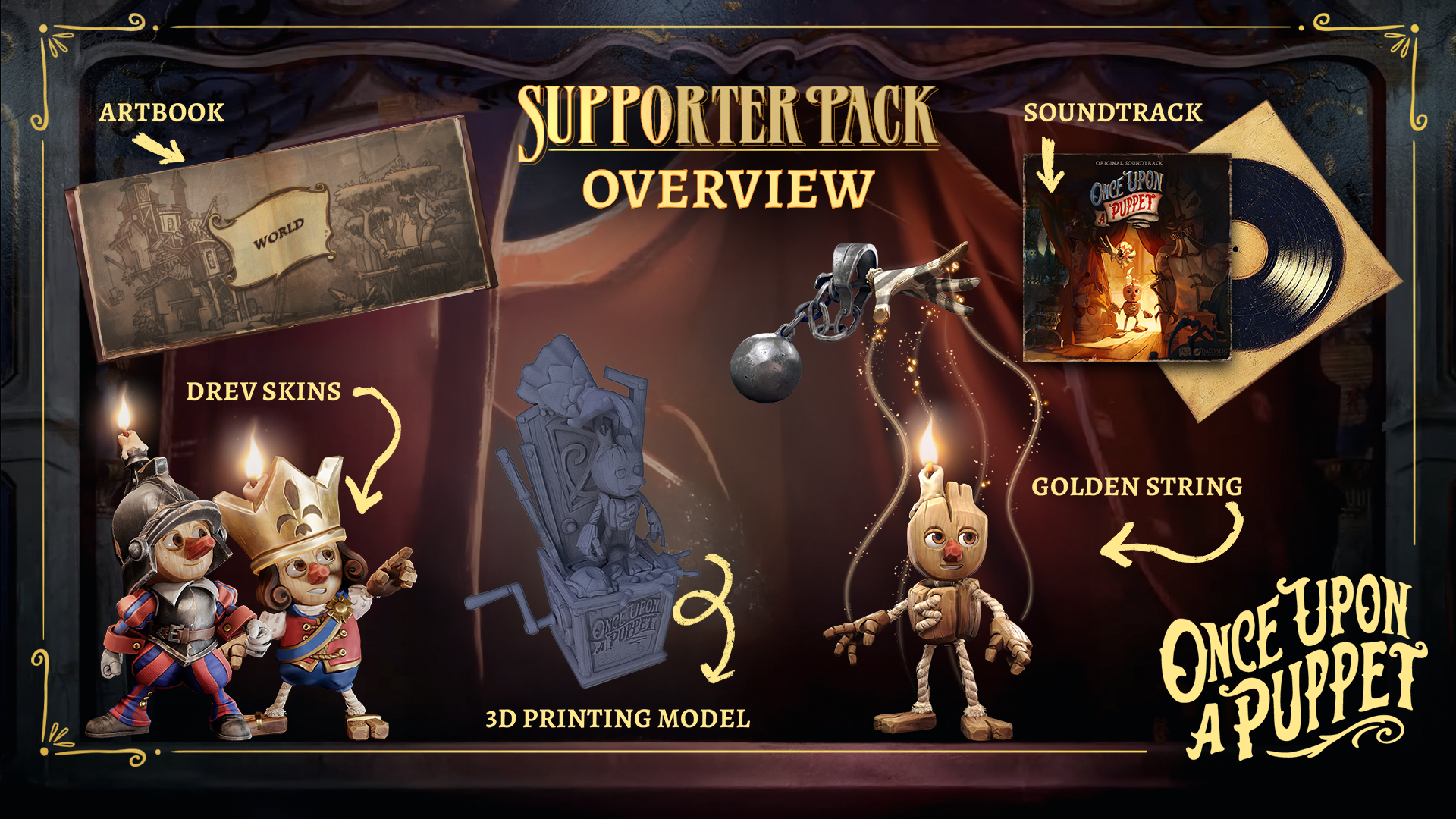 Once Upon A Puppet - Supporter Pack - obrazek 3